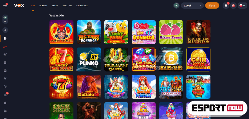 Recenzja VOX Casino — nowoczesne gry, bezpieczeństwo i promocje