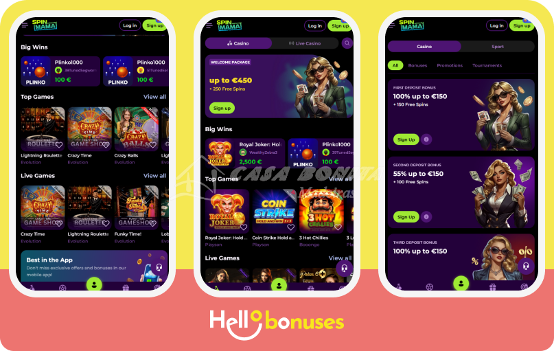 Spinmama Casino - Twój Nowy Ulubiony Kasyno Online