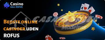 Find dit bedste casino uden rofus