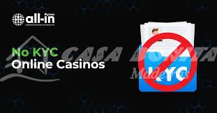 No KYC Casinos A New Era in Online Gambling